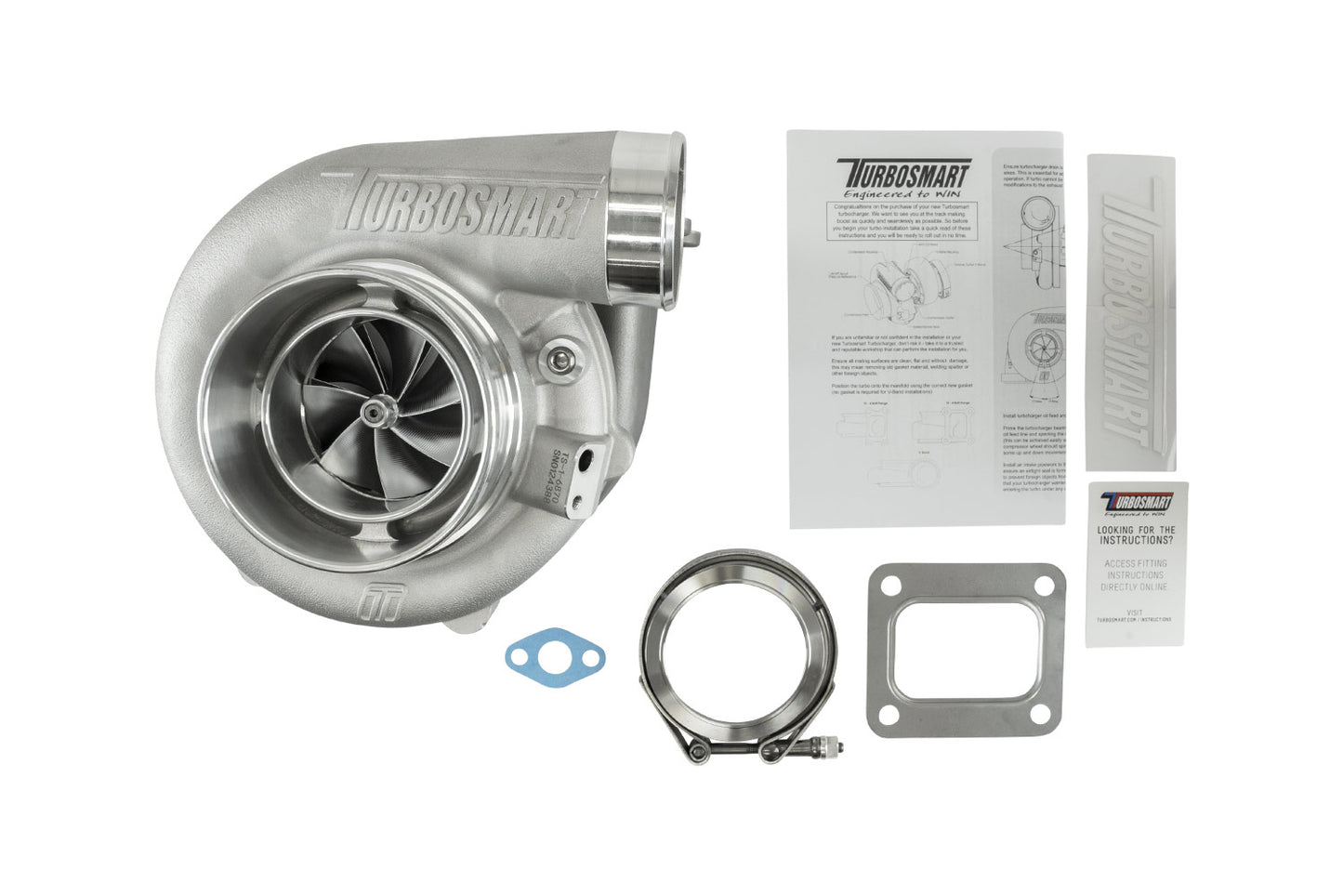 TS-1 Performance Turbocharger 6870 (Kompact) T4 0.82AR Externally Wastegated