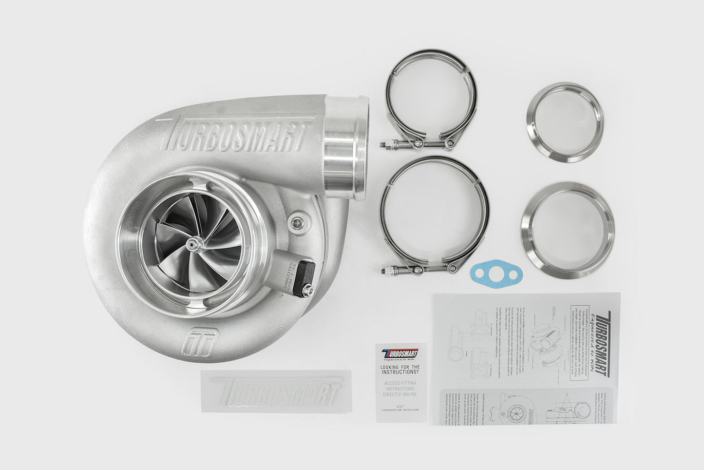 TS-1 Performance Turbocharger 7675 V-Band 0.96AR Externally Wastegated