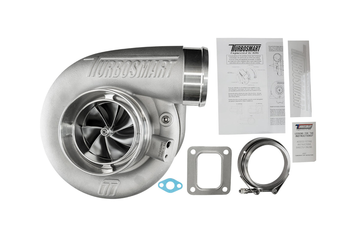 TS-1 Performance Turbocharger 7880 T4 0.96AR Externally Wastegated