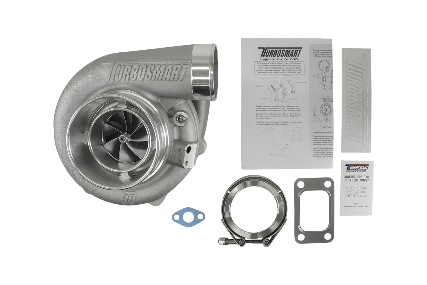 TS-2 Performance Turbocharger (Water Cooled) 6262 T3 0.63AR Externally Wastegated