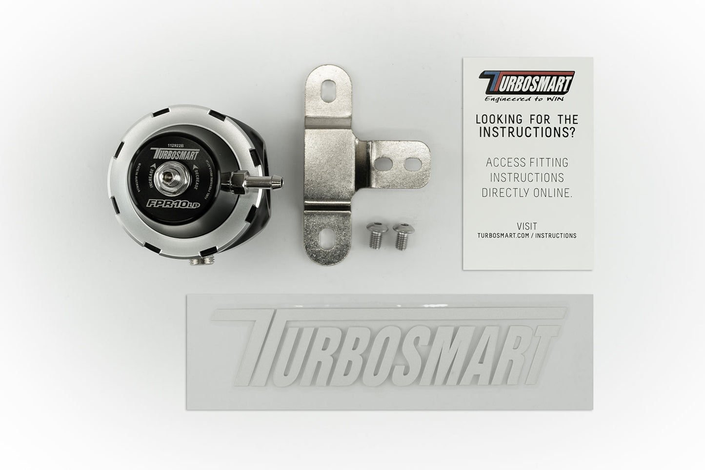 FPR10 Low Pressure (LP) Fuel Pressure Regulator Suit -10AN (Black)