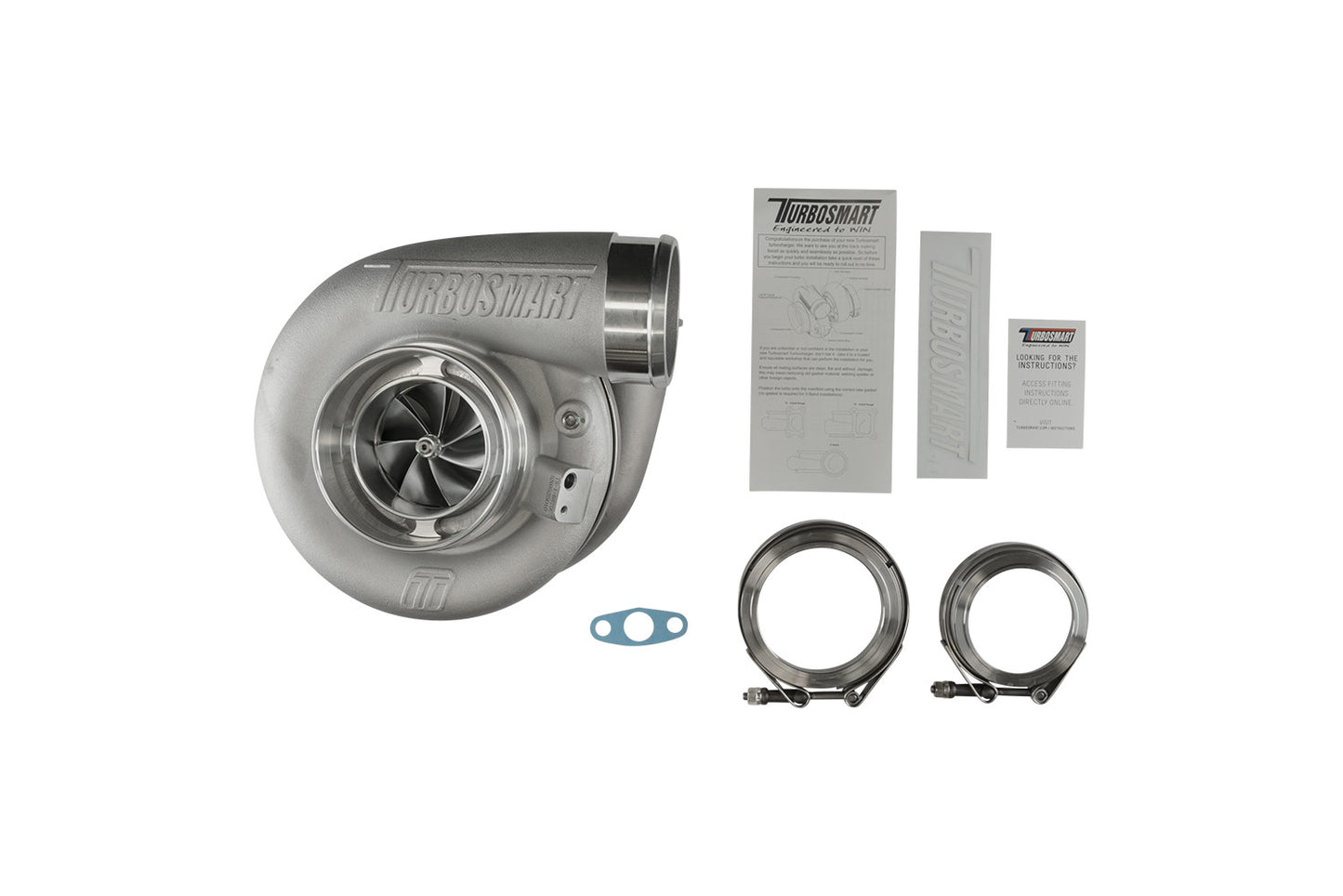 TS-1 Performance Turbocharger 6870 V-Band 0.96AR Externally Wastegated