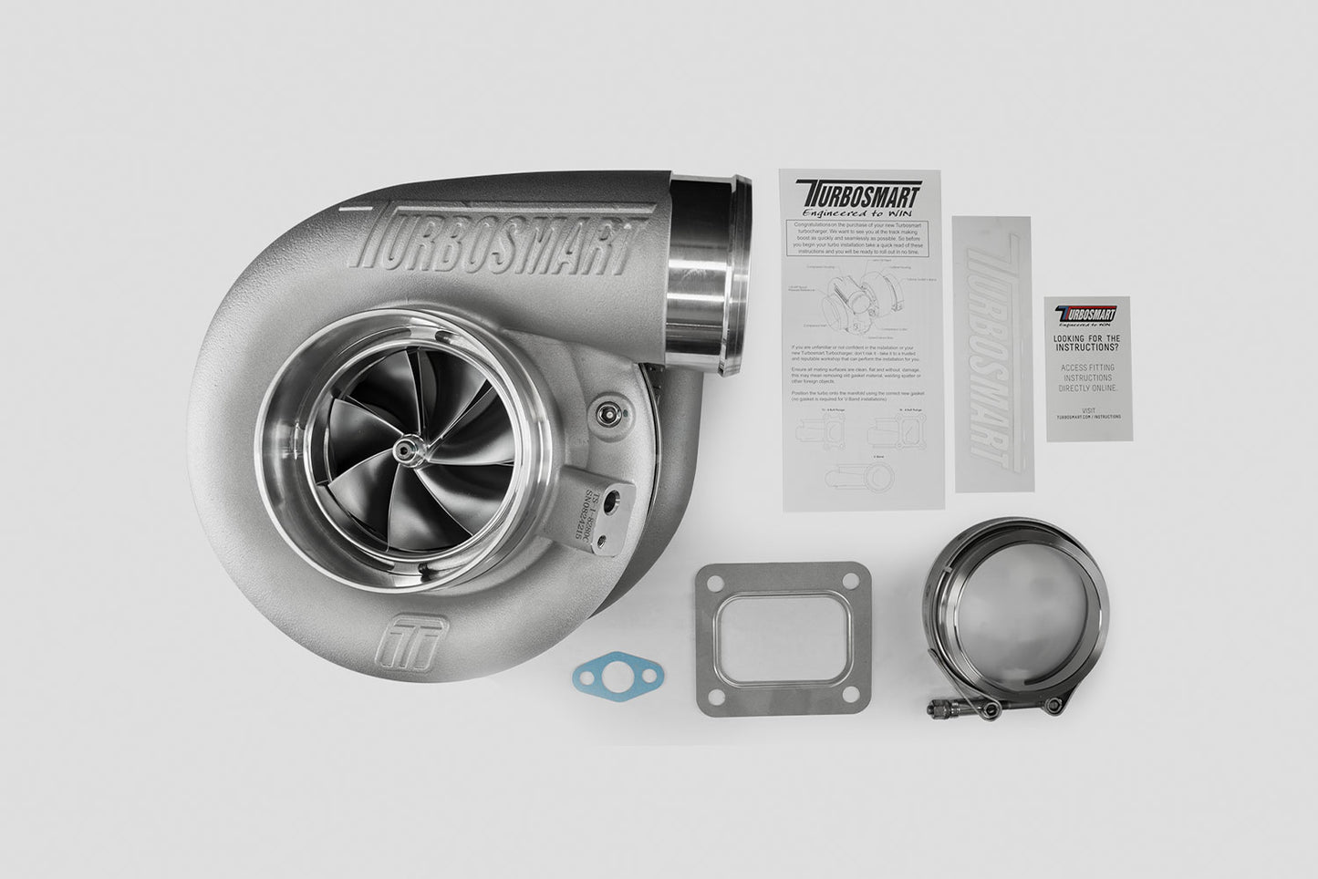 TS-1 Performance Turbocharger 8280 T4 0.96AR Externally Wastegated