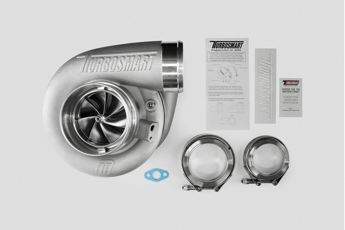 TS-1 Performance Turbocharger 8280 V-Band 1.24AR Externally Wastegated